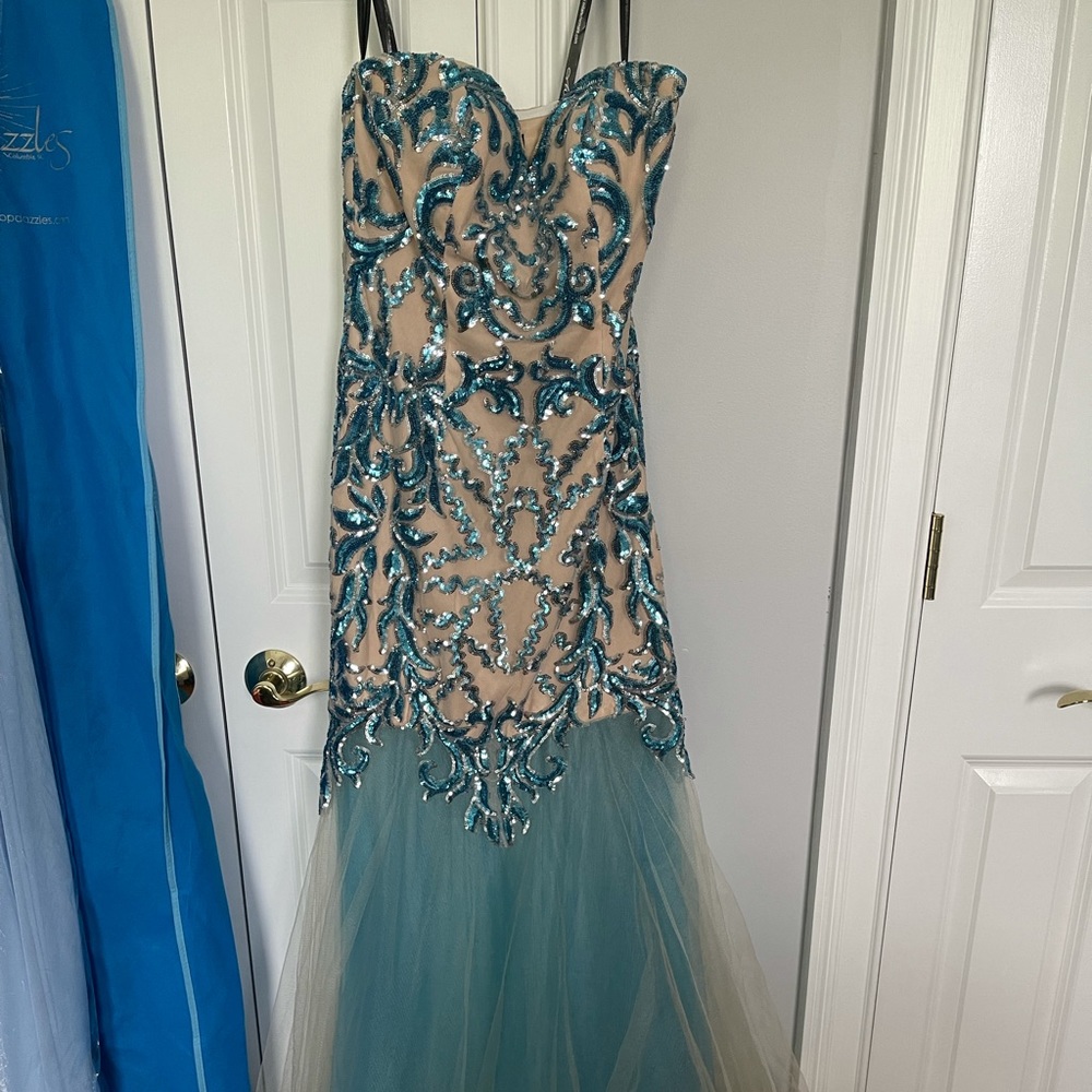 Sequin pageant dress